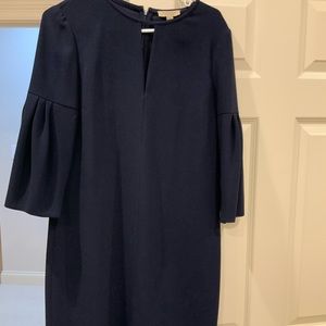 Burberry Navy blue sheath dress.  Size  8